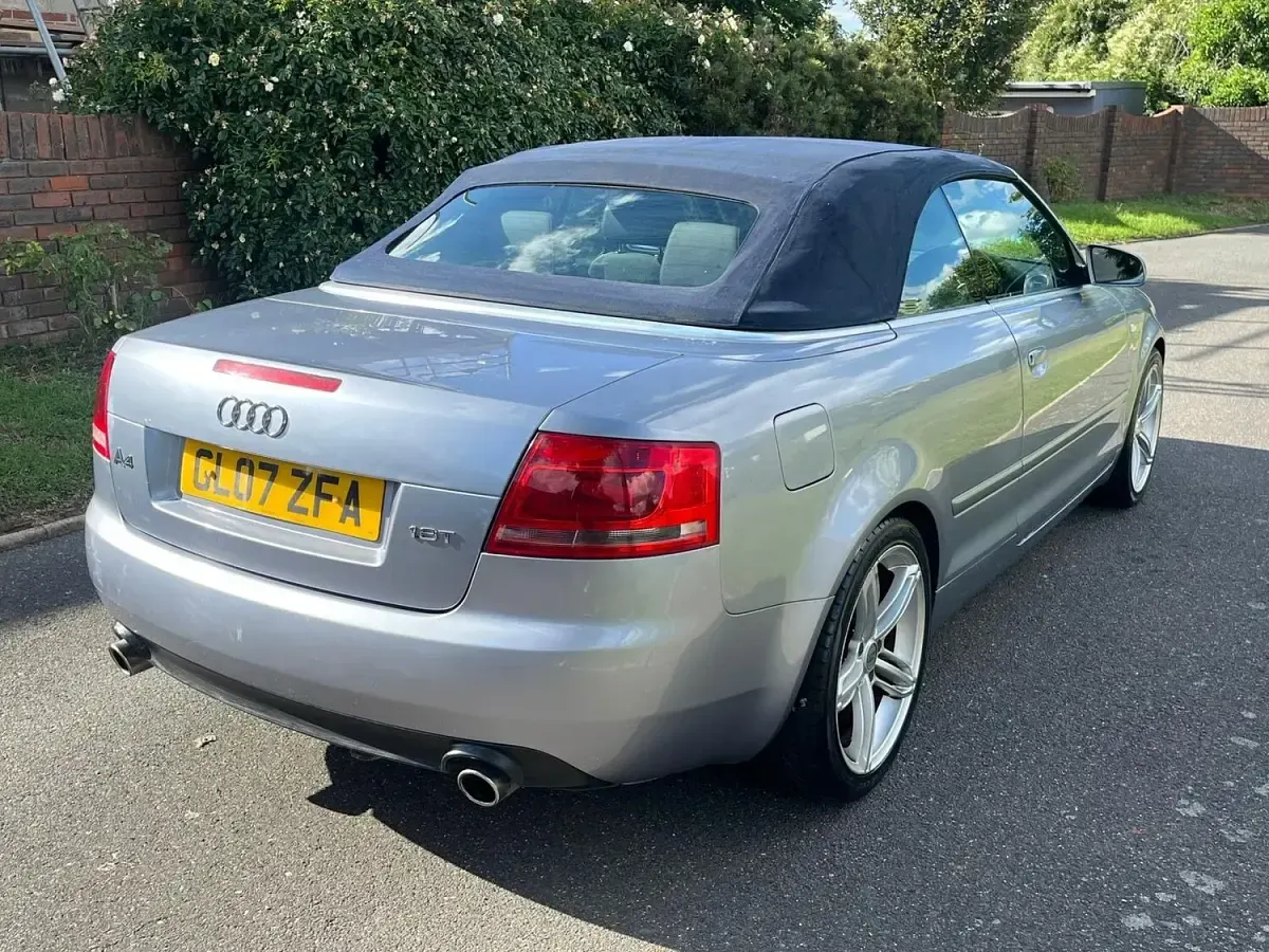 Used Audi A4 Cabriolet 163 HP (119 kW) 2007 Silver Cabriolet