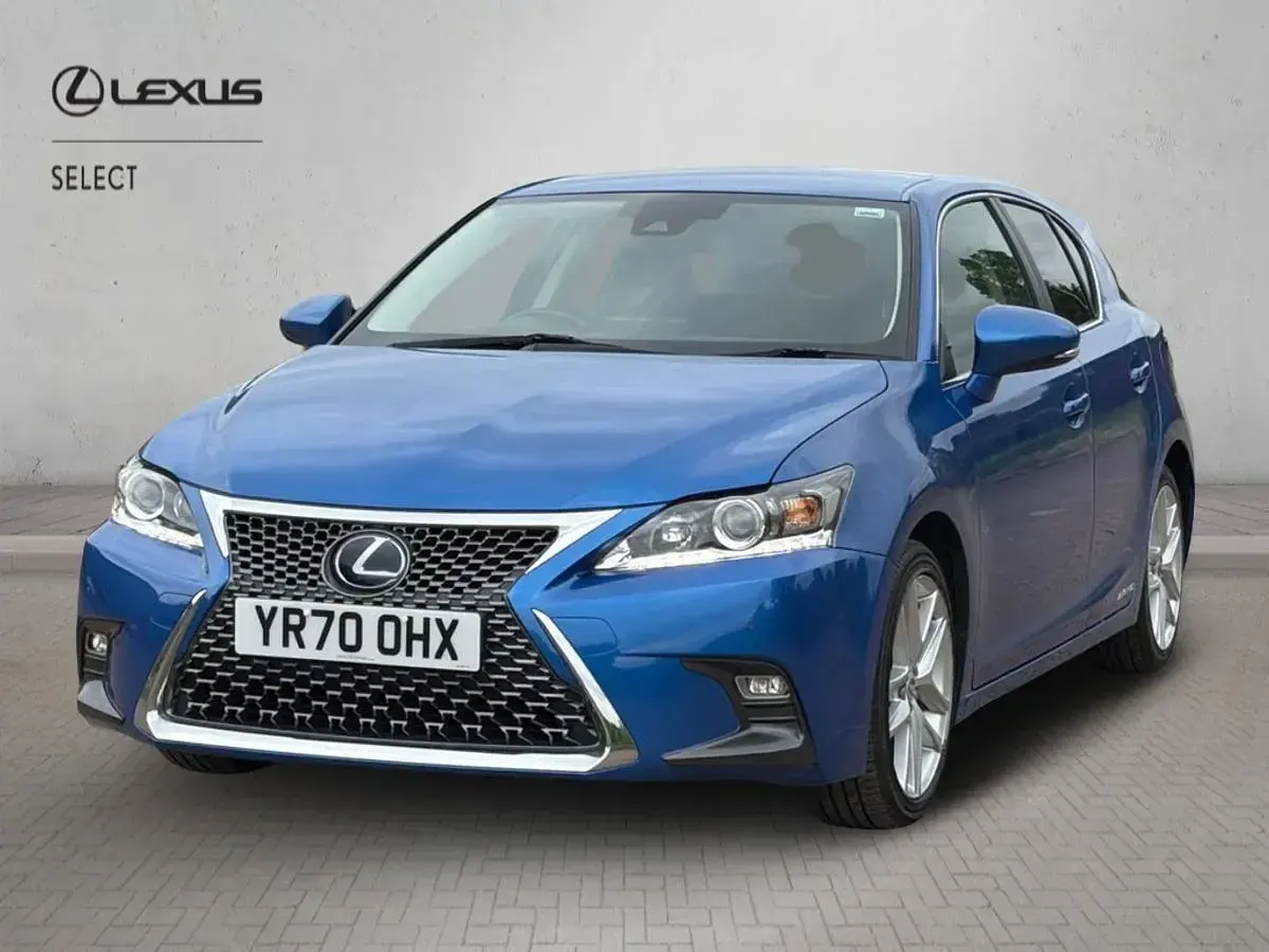 Used Lexus CT200h 2020 Blue Hatchback