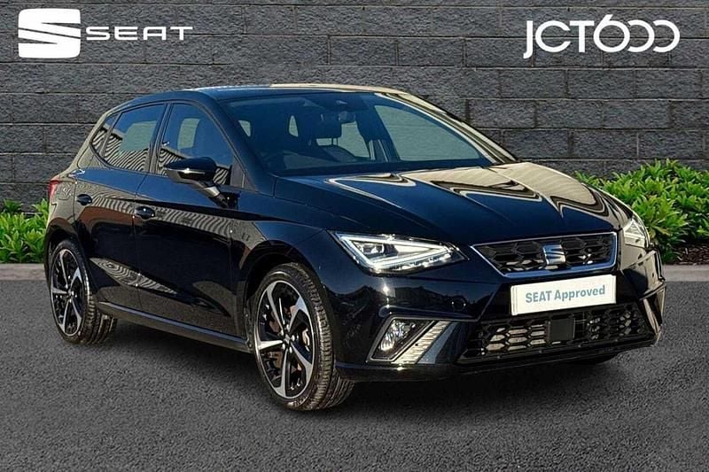 Black Used 2025 Seat Ibiza FR Sport Hatchback | £17,256 (Good price) - Image 1/4