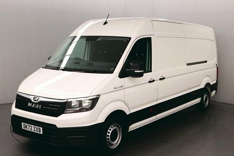 Used MAN TGE 140 HP (102 kW) 2022 White Van