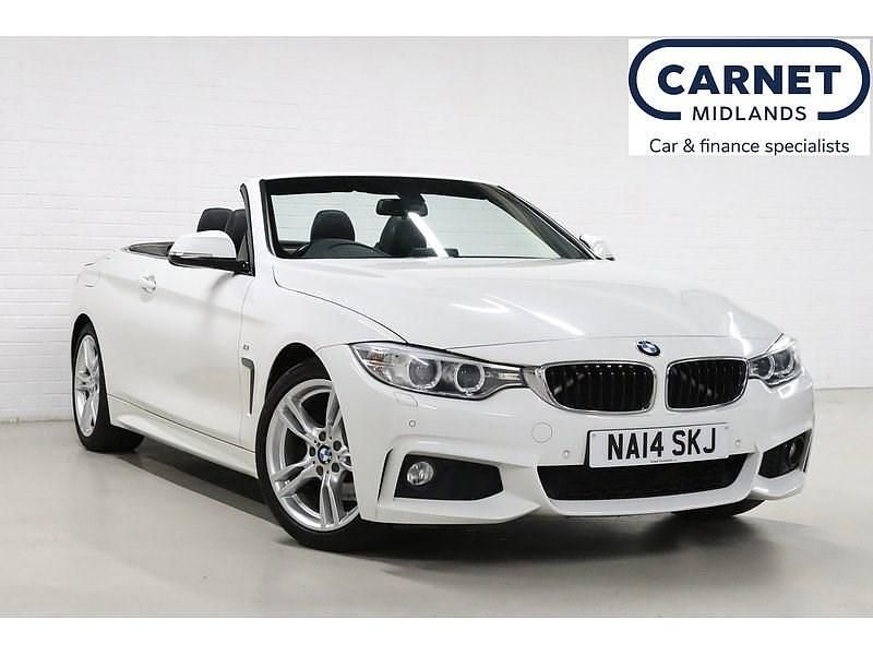 White Used 2014 BMW 428 M Sport Cabriolet | £9,990 (Good price) - Image 1/3
