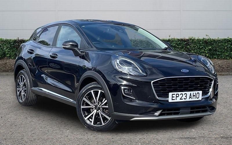 Used Ford Puma Titanium 125 HP (91 kW) 2023 Black SUV