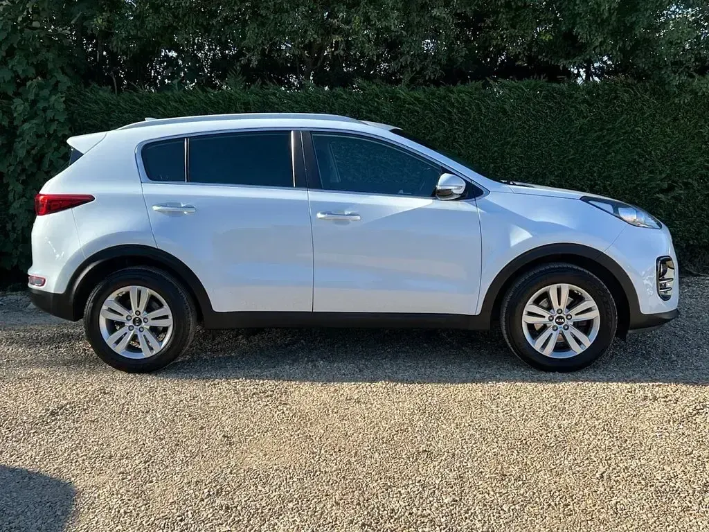 Used Kia Sportage 130 HP (95 kW) 2018 White SUV