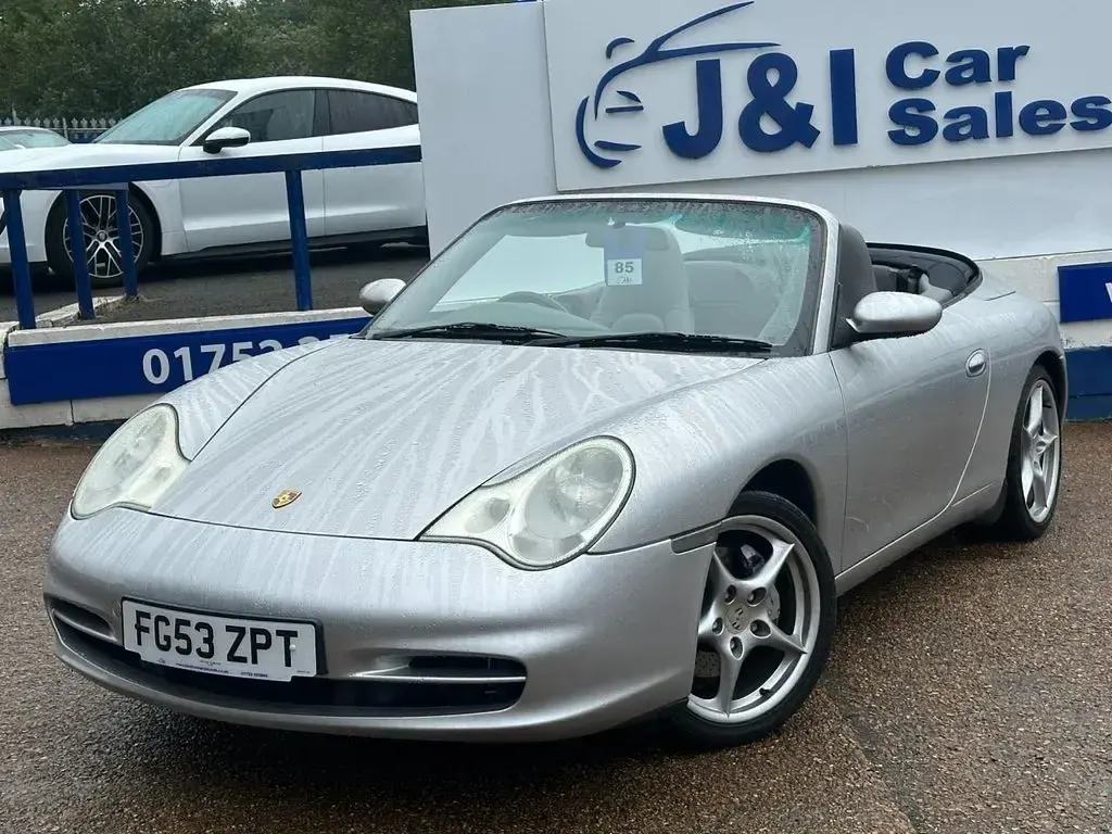 Used Porsche 911 Carrera Cabriolet 272 HP (200 kW) 2003 Silver Cabriolet
