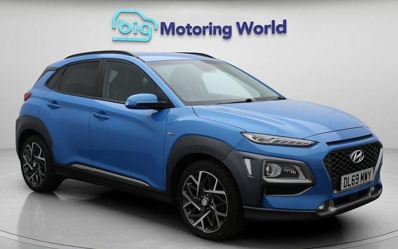 Used Hyundai Kona Premium SE 141 HP (103 kW) 2019 Blue SUV