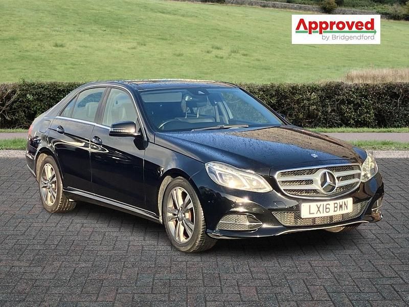 Black Used 2016 Mercedes E220 Premium Sedan | £10,807 (Fair price) - Image 1/3