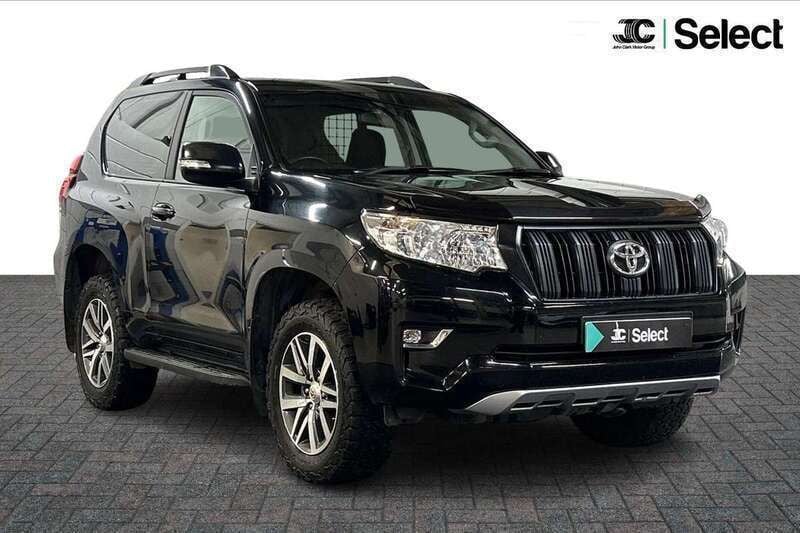 Black Used 2021 Toyota Land Cruiser SUV | £31,500 (Fair price) - Image 1/4