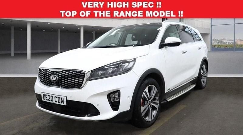Used Kia Sorento GT-Line S 197 HP (144 kW) 2020 White SUV