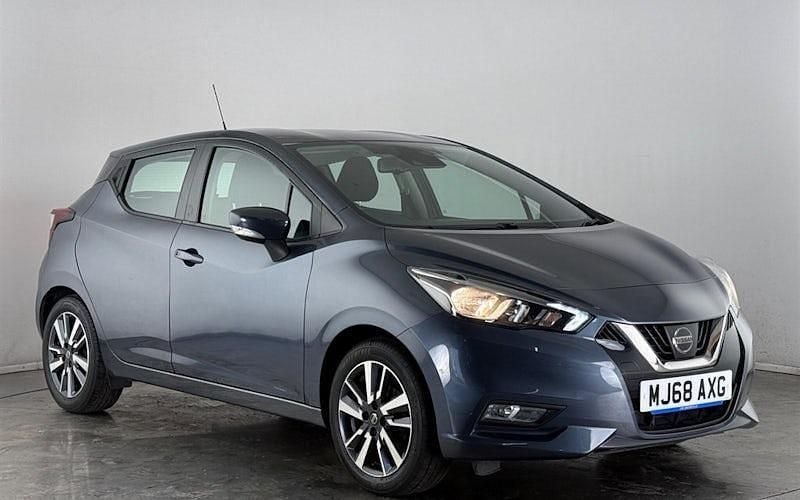Used Nissan Micra Acenta Limited Edition 71 HP (52 kW) 2018 Grey Hatchback