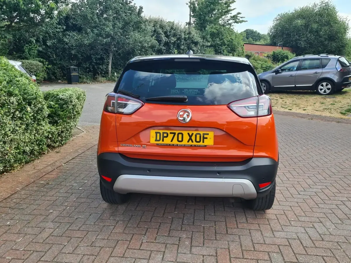 Used Vauxhall Crossland X Elite 130 HP (95 kW) 2020 Orange SUV