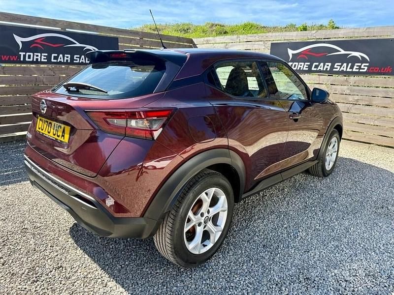 Begagnad Nissan Juke Acenta 117 HK (86 kW) 2020 Röd SUV