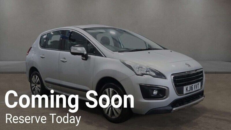 Silver Used 2016 Peugeot 3008 Active SUV | £9,490 (Super price) - Image 1/4