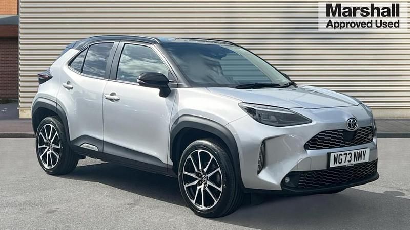 Silver Used 2023 Toyota Yaris Hybrid Sport Estate | £21,481 (Fair price) - Image 1/4