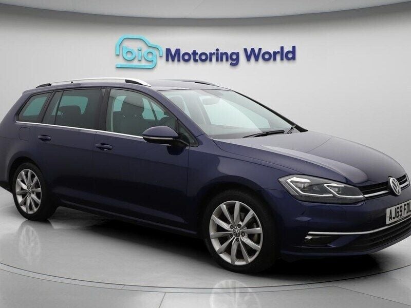 Blue Used 2020 VW Golf VII GT Estate | £16,600 (Good price) - Image 1/4