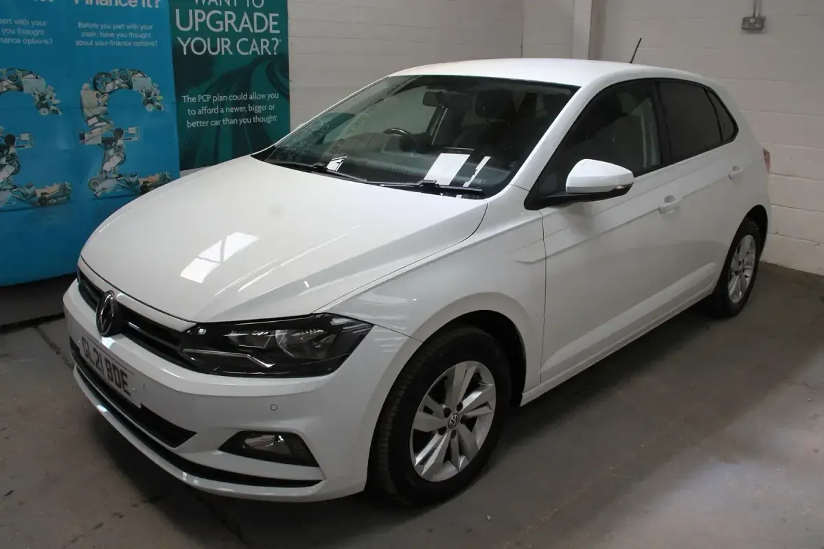 Used VW Polo Match 80 HP (58 kW) 2021 White Hatchback