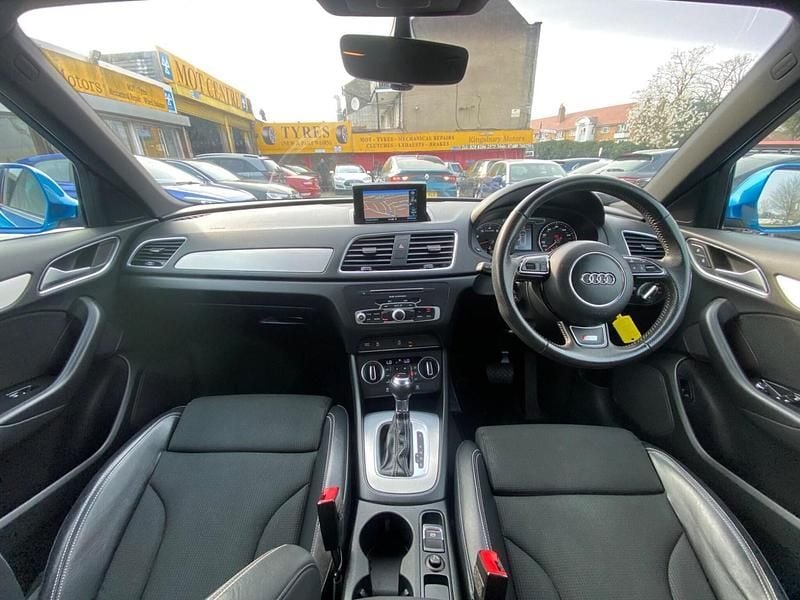 Used Audi Q3 S-Line 150 HP (110 kW) 2016 Blue SUV