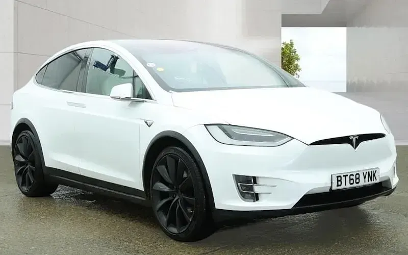 Used Tesla Model X 448 kW (610 HP) 2018 White SUV