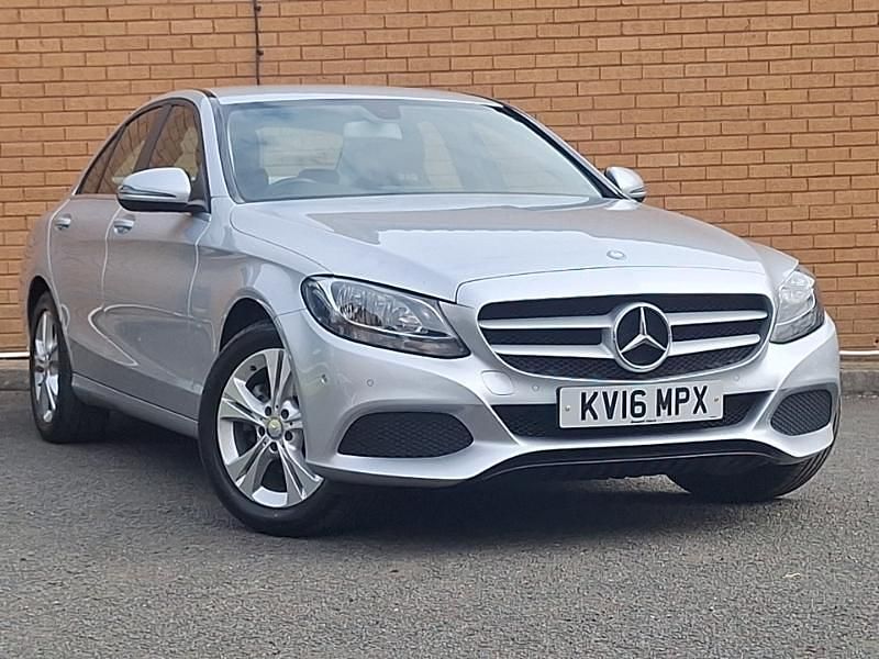 Silver Used 2016 Mercedes C200 Executive Sedan | £10,998 (Good price) - Image 1/4