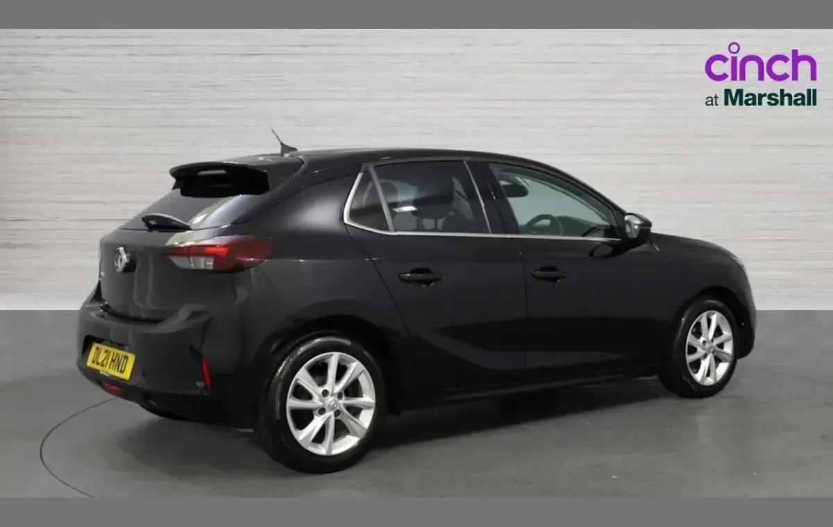 Used Vauxhall Corsa Elite 75 HP (55 kW) 2021 Black Hatchback