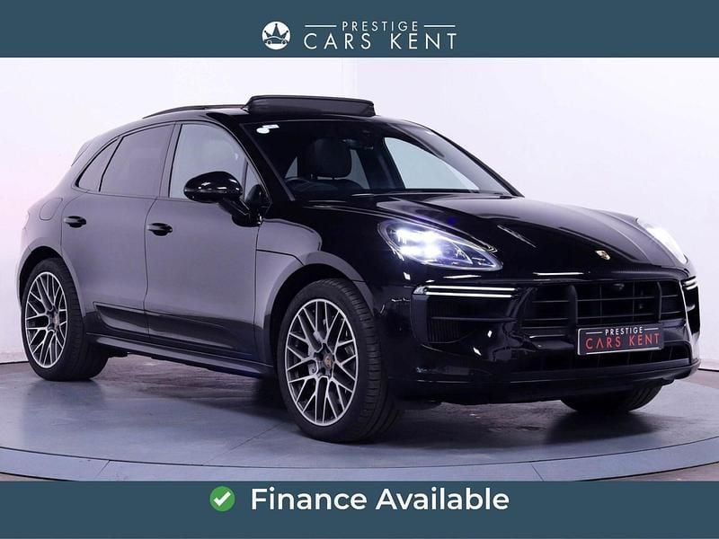 Black Used 2019 Porsche Macan Turbo SUV | £41,712 (Super price) - Image 1/4