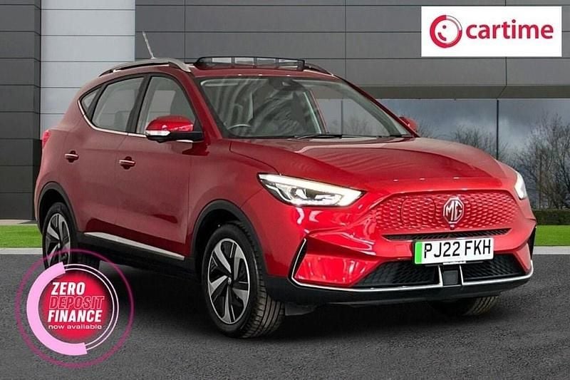 Red Used 2022 MG ZS Trophy Sedan | £14,404 (Good price) - Image 1/3