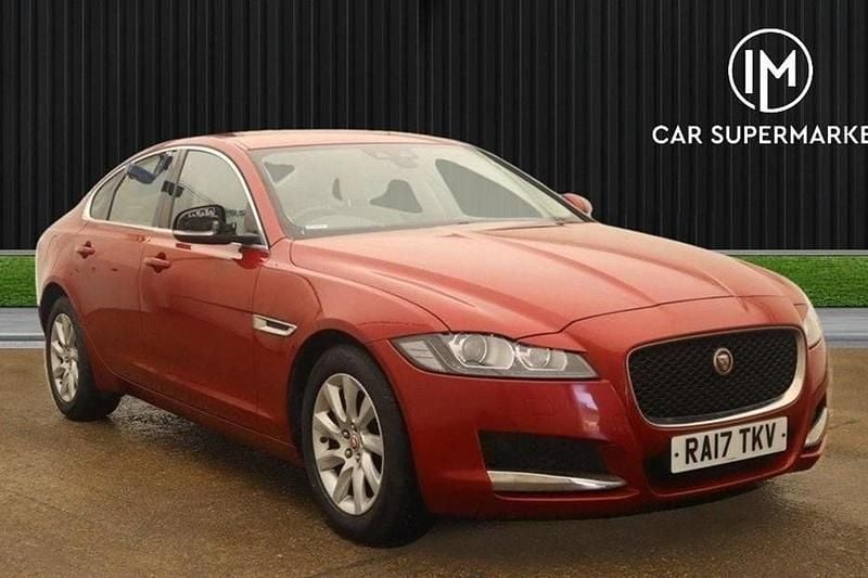 Red Used 2017 Jaguar XF Prestige Sedan | £7,885 (Good price) - Image 1/1