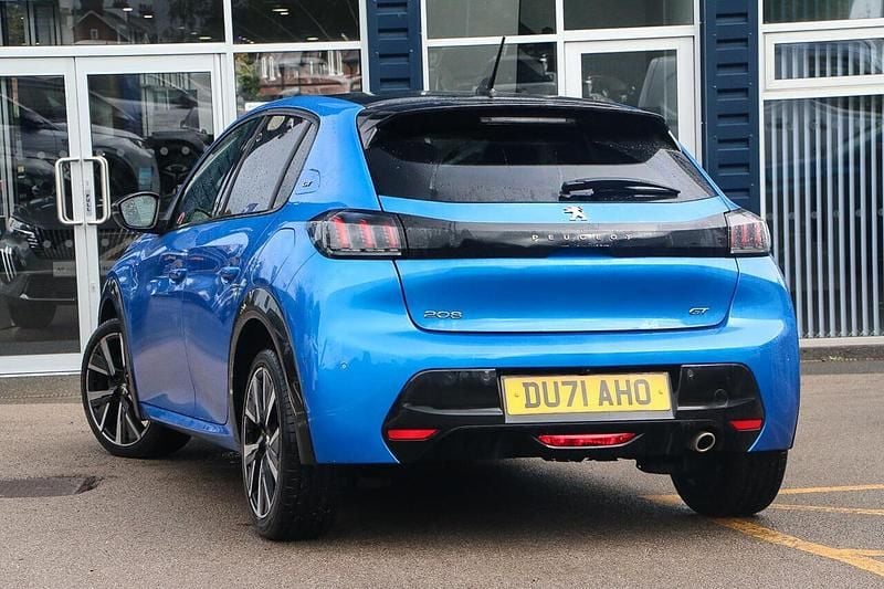 Blue Used 2021 Peugeot 208 GT Hatchback | £13,046 (Fair price) - Image 1/3