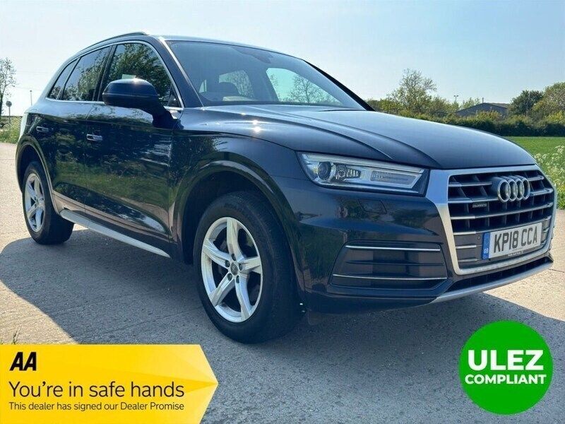 Blue Used 2018 Audi Q5 Sport SUV | £15,495 (Fair price) - Image 1/4