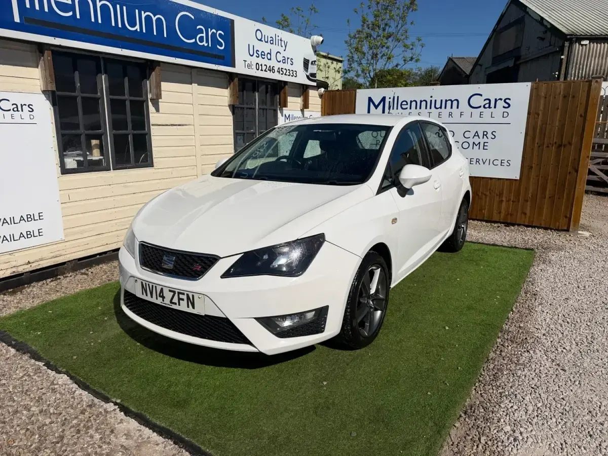 Used Seat Ibiza FR 105 HP (77 kW) 2014 White Hatchback