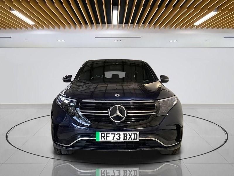 Used Mercedes EQC400 AMG line 300 kW (408 HP) 2023 Blue SUV