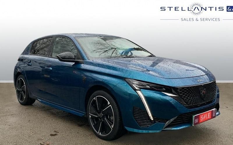 Blue Used 2024 Peugeot e-308 GTi Hatchback | £22,174 (A bit pricey) - Image 1/3