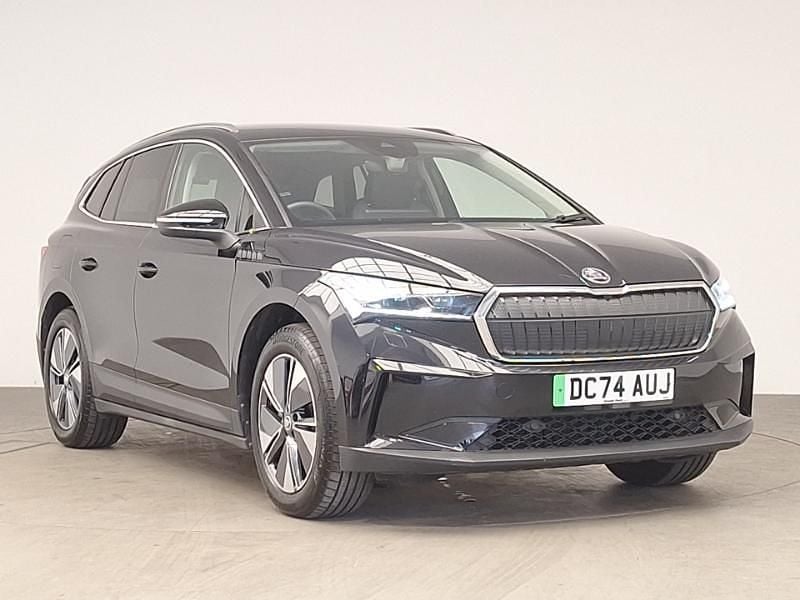 Black Used 2024 Skoda Enyaq iV SUV | £30,998 - Image 1/4