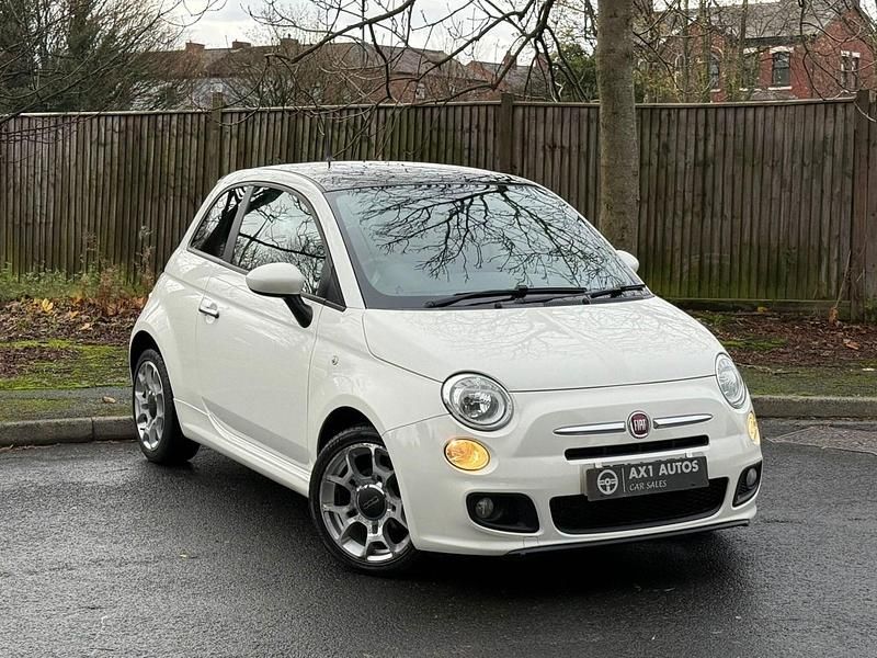 White Used 2014 Fiat 500 S Hatchback | £3,900 (Fair price) - Image 1/4