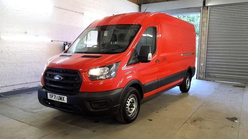 Used Ford Transit S 2021 Red Van