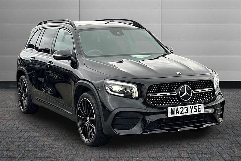 Cosmos black Used 2023 Mercedes GLB200 AMG Line Premium Plus SUV | £33,990 (Expensive) - Image 1/4