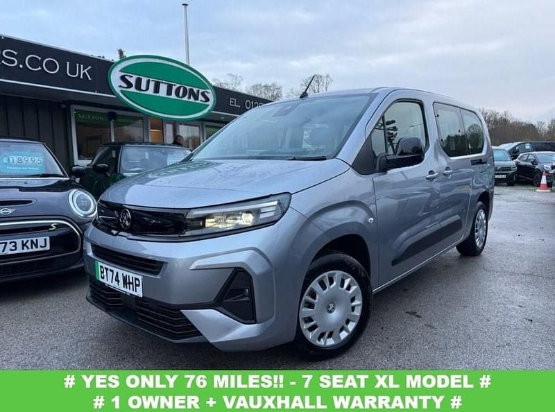 Grey Used 2024 Vauxhall Combo Design Edition MPV | £18,995 (A bit pricey) - Image 1/3