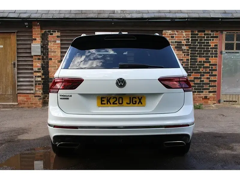 Used VW Tiguan Allspace R-line 150 HP (110 kW) 2020 White SUV