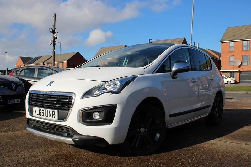 Used Peugeot 3008 Allure 120 HP (88 kW) 2016 White SUV