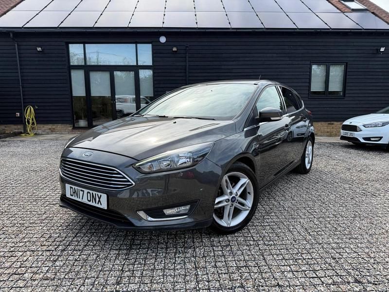 Grey Used 2017 Ford Focus Titanium Hatchback | £6,495 (Good price) - Image 1/4