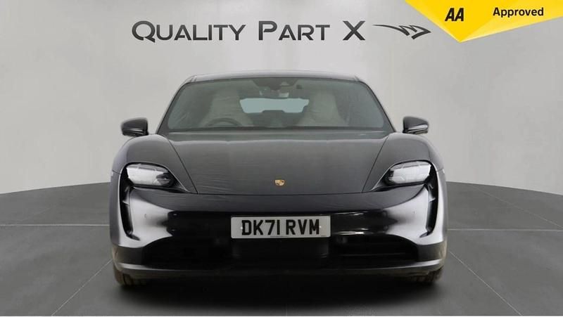 Used Porsche Taycan Performance Package 419 kW (571 HP) 2021 Black Sedan