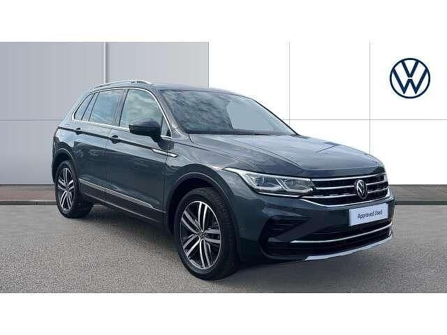 Grey Used 2021 VW Tiguan Elegance SUV | £26,922 (Fair price) - Image 1/4