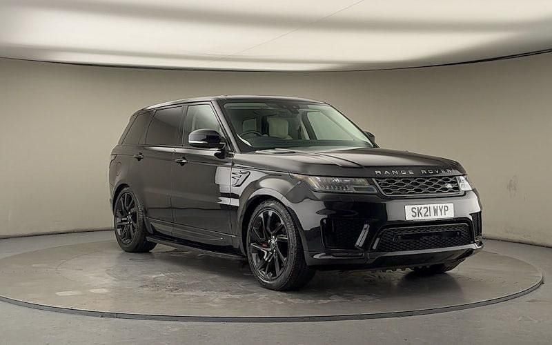 Santorini black Used 2021 Land Rover Range Rover Sport HSE Dynamic SUV | £36,350 (Good price) - Image 1/4