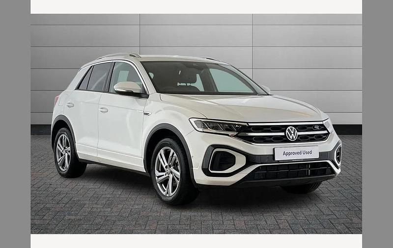 White Used 2025 VW T-Roc R-line SUV | £26,280 (Fair price) - Image 1/3