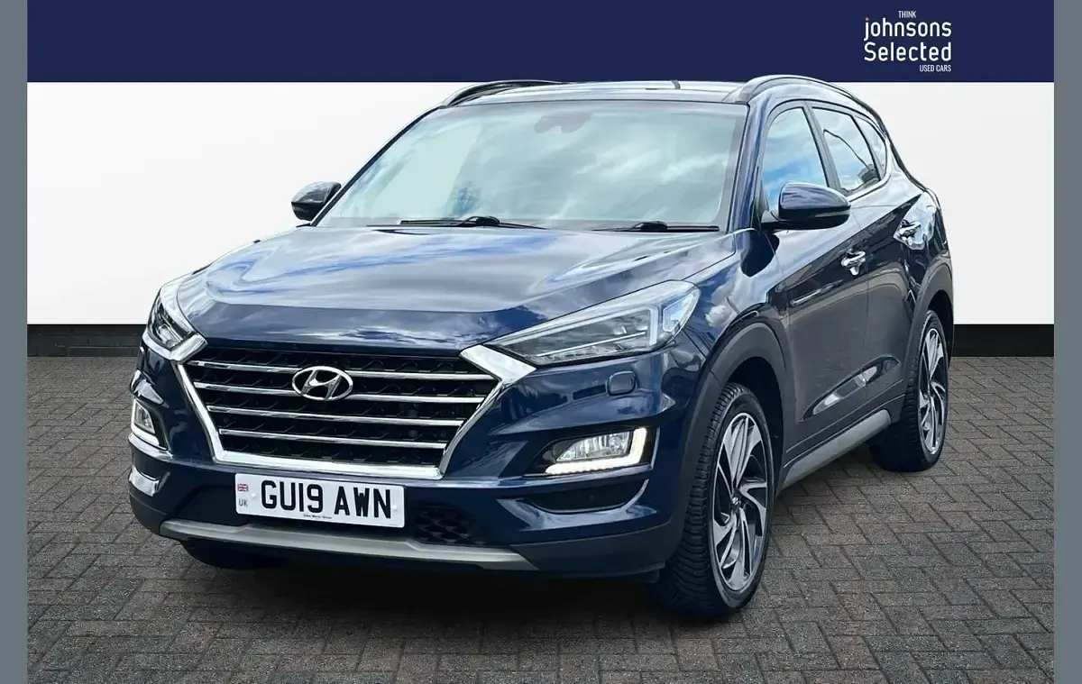 Used Hyundai Tucson Premium SE 136 HP (100 kW) 2019 Blue SUV