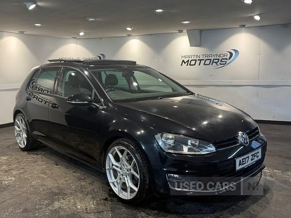 Used VW Golf VII GT 2017 Black Hatchback