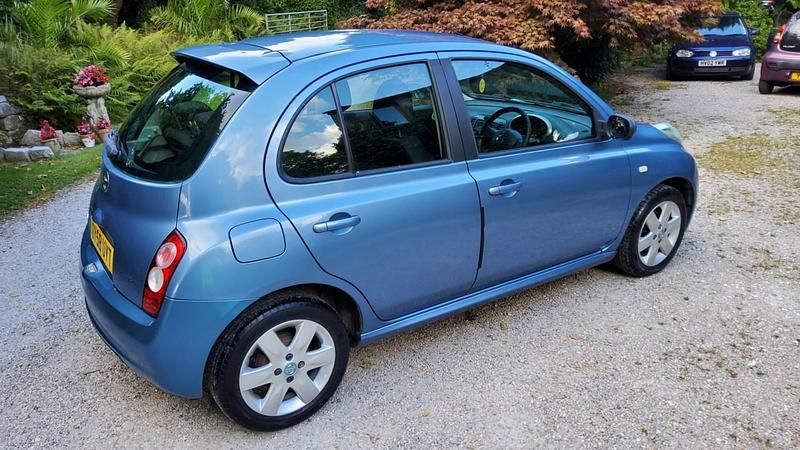 Blue Used 2008 Nissan Micra Acenta Hatchback | £3,695 (Expensive) - Image 1/4