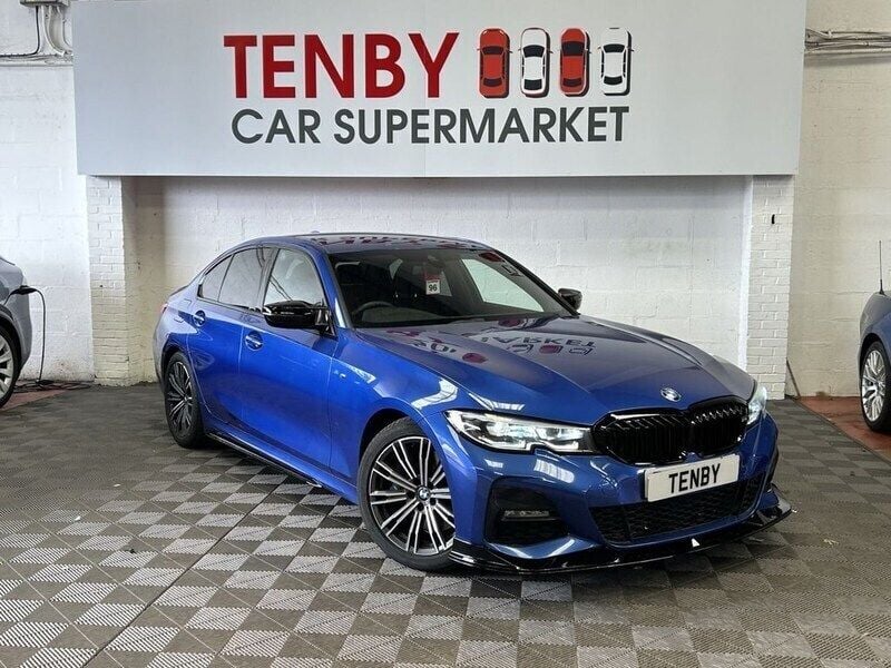 Blue Used 2020 BMW 330 M Sport Sedan | £21,995 (Super price) - Image 1/4