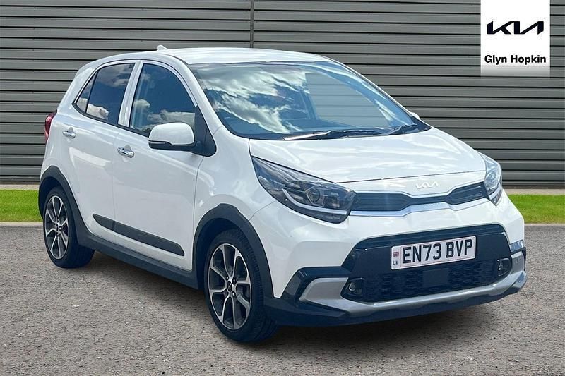 White Used 2024 Kia Picanto X-Line Hatchback | £16,802 (Fair price) - Image 1/4