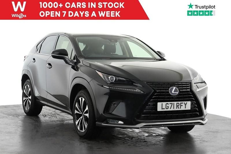 Black Used 2021 Lexus NX300h SUV | £27,995 (Fair price) - Image 1/4