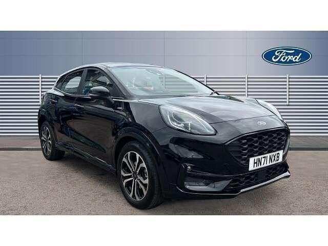 Black Used 2021 Ford Puma ST-Line SUV | £14,748 - Image 1/4